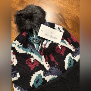 Vera Bradley Pom hat